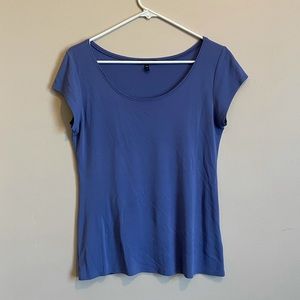 Eileen fisher silk short sleeve top